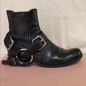 Miu Miu Harness Moto ankle boots
